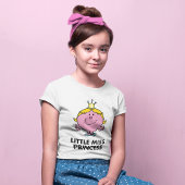 Little Miss Princess | Kroonachtergrond Tri-Blend Shirt