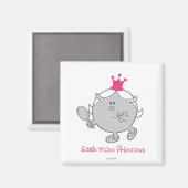 Little Miss Princess | Mirror Magneet (Voorkant / Achterkant)