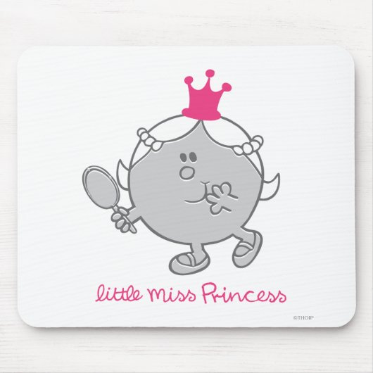 Little Miss Princess | Mirror Muismat (Voorkant)