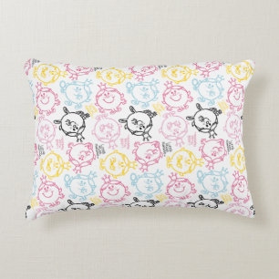 Little Miss Princess   Mooi Pastel Kleurenpatroon Accent Kussen