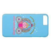 Little Miss Princess | Mousserend vervoer Case-Mate iPhone Case (Achterkant (Horizontaal))