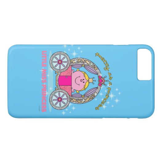 Little Miss Princess | Mousserend vervoer Case-Mate iPhone Case (Achterkant (Horizontaal))
