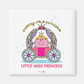 Little Miss Princess | Mousserend vervoer Magneet (Voorkant)