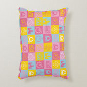 Little Miss Princess |  pasteelpatroon Accent Kussen (Voorkant(Verticaal))