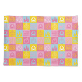 Little Miss Princess | pasteelpatroon Kussensloop (Achterkant-Links)