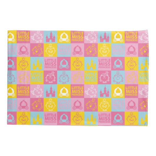 Little Miss Princess | pasteelpatroon Kussensloop (Achterkant-Links)