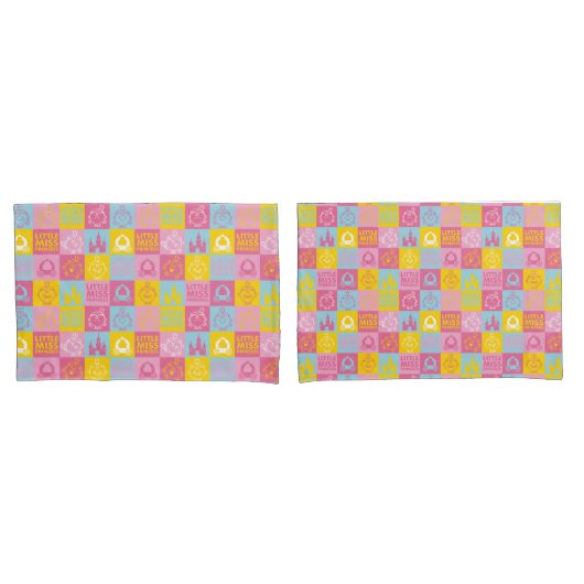 Little Miss Princess | pasteelpatroon Kussensloop (Voorkant-Set)