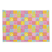 Little Miss Princess | pasteelpatroon Kussensloop (Achterkant-Rechts)