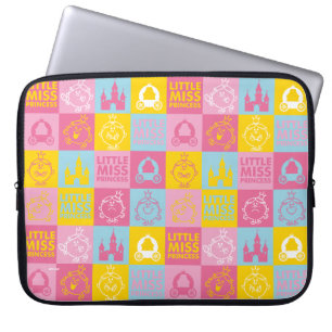 Little Miss Princess    pasteelpatroon Laptop Sleeve