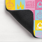 Little Miss Princess |  pasteelpatroon Muismat (Hoek)