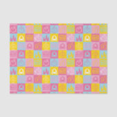 Little Miss Princess |  pasteelpatroon Tissuepapier (Voorkant)