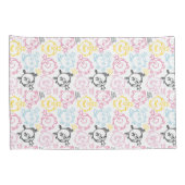 Little Miss Princess | pastelpatroon Kussensloop (Achterkant-Rechts)