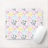 Little Miss Princess |  pastelpatroon Muismat (Met muis)