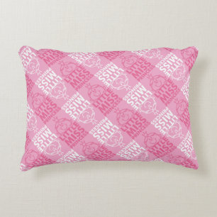 Little Miss Princess   Pretty In Pink Patroon Decoratief Kussen