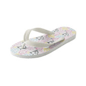 Little Miss Princess | Pretty Pastels Patroon Kinder Teenslippers (Schuin)