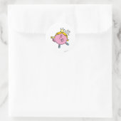 Little Miss Princess | Royal Scepter Ronde Sticker (Tas)