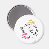 Little Miss Princess | Roze briefing Magneet (Voorkant / Achterkant)