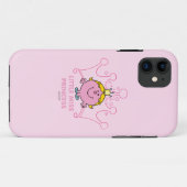 Little Miss Princess | Roze vijfpuntige kroon Case-Mate iPhone Case (Achterkant (horizontaal))
