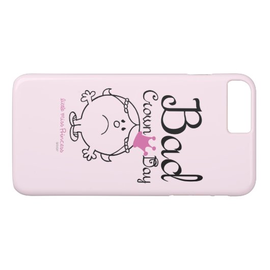 Little Miss Princess | Slechte kroondag Case-Mate iPhone Case (Achterkant (Horizontaal))