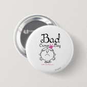 Little Miss Princess | Slechte kroondag Ronde Button 5,7 Cm (Voorkant /achterkant)