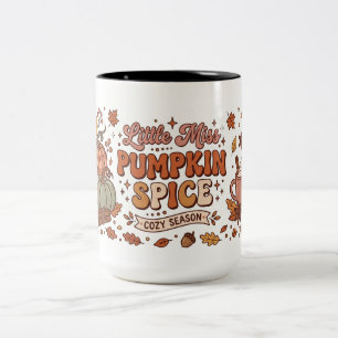 Little Miss Pumpkin Spice Tweekleurige Koffiemok