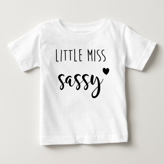 Little Miss Sassy T-Shirt (Voorkant)