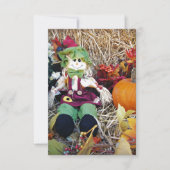 Little Miss Scarecrow Bedankkaart (Voorkant)