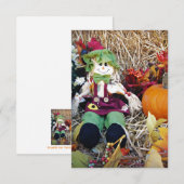 Little Miss Scarecrow Bedankkaart (Voorkant / Achterkant)