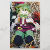 Little Miss Scarecrow Briefpapier (Achterkant)