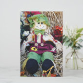 Little Miss Scarecrow Briefpapier (Staand voorkant)