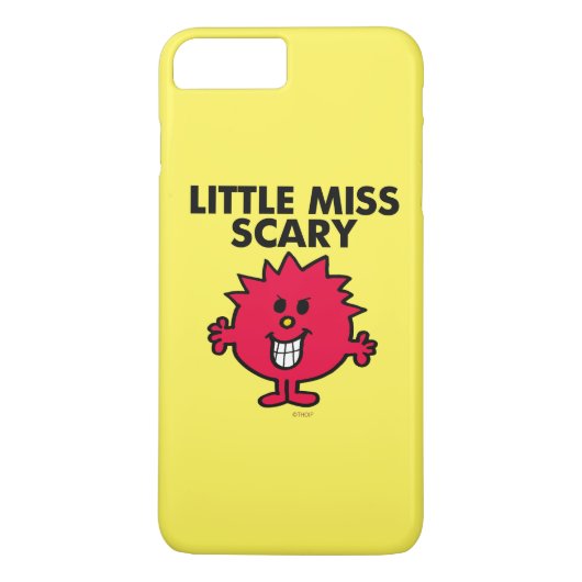 Little Miss Scary | Zwarte briefing Case-Mate iPhone Case (Achterkant)
