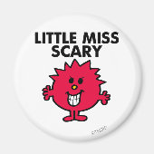 Little Miss Scary | Zwarte briefing Magneet (Voorkant)