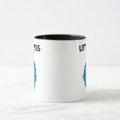 Little Miss Shy | zwarte belettering Mok (Midden)