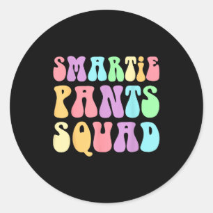 Little Miss Smartie Pants Squad S Kostuum Hallowee Ronde Sticker