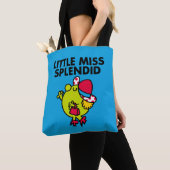 Little Miss Splendid | Zwarte letters Tote Bag (Dichtbij)