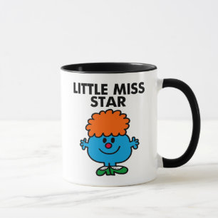 Little Miss Star   zwarte belettering Mok