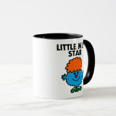Little Miss Star | zwarte belettering Mok (Voorkant rechts)