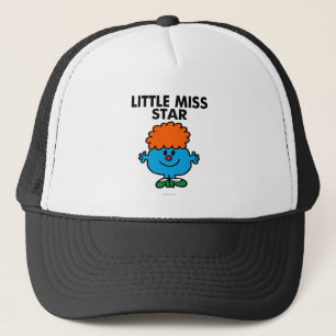 Little Miss Star   zwarte belettering Trucker Pet
