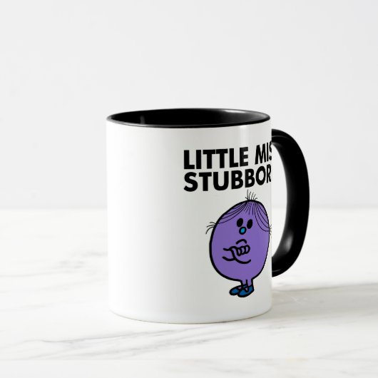 Little Miss Stubborn | Arms Crossed Mok (Voorkant rechts)