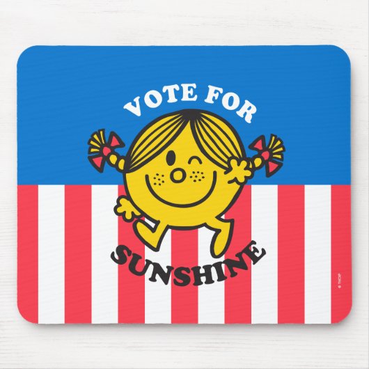 Little Miss Sunshine beroemd gemaakt door Vote for Muismat (Voorkant)