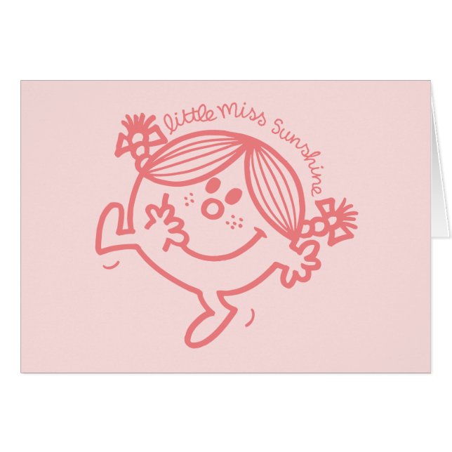 Little Miss Sunshine Coral (Voorkant Horizontaal)
