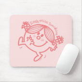 Little Miss Sunshine Coral Muismat (Met muis)
