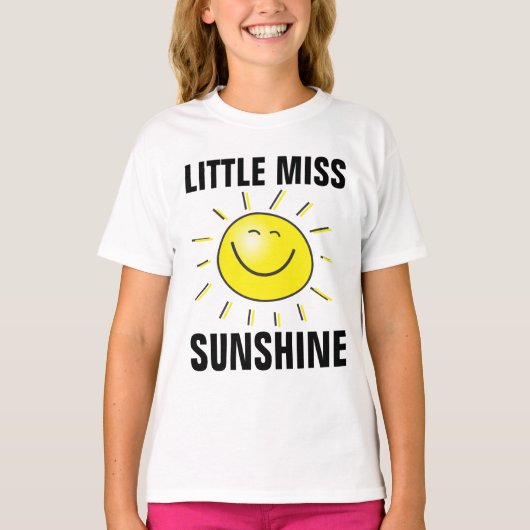 LITTLE MISS SUNSHINE GIRLS T-SHIRTS (Voorkant)