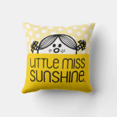 Little Miss Sunshine gluurt Kussen (Achterkant)