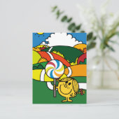 Little Miss Sunshine | Hills en Lollypop Briefkaart (Staand voorkant)