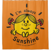 Little Miss Sunshine | Ik ben altijd zonneschijn Douchegordijn (Voorkant)
