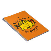 Little Miss Sunshine | Ik ben altijd zonneschijn Notitieboek (Rechterzijde)