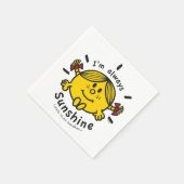 Little Miss Sunshine | Ik ben altijd zonneschijn Servetten (Hoek)