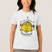 Little Miss Sunshine | Ik ben altijd zonneschijn Tri-Blend Shirt (Voorkant)