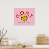 Little Miss Sunshine is het nieuwe G.O.A.T. Poster (Keuken)
